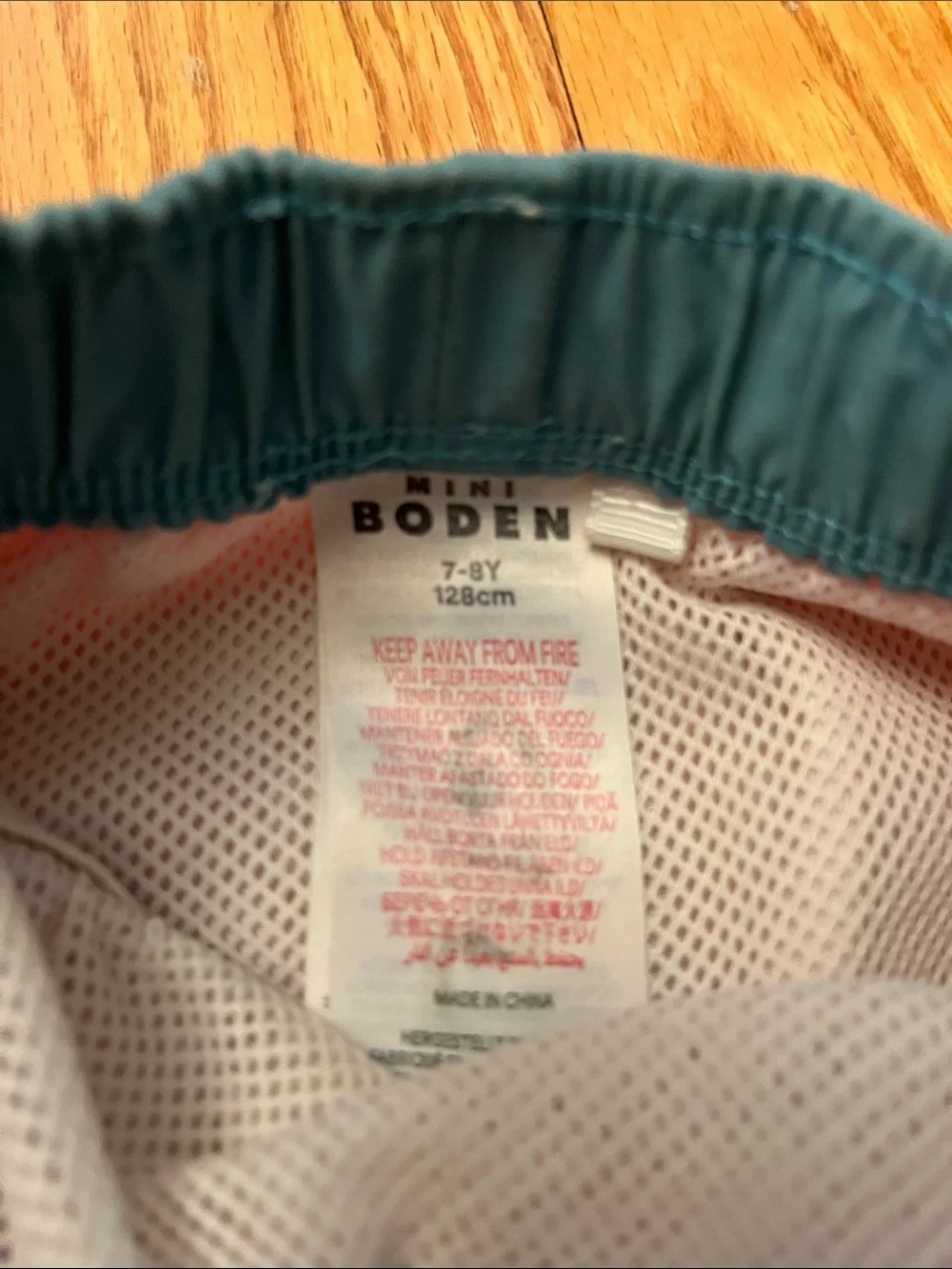 Mini Biden Swimsuit, size 7-8